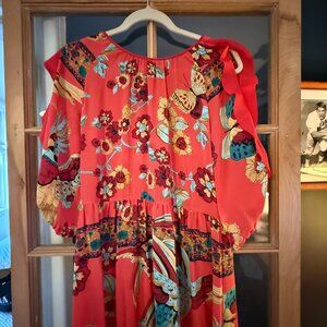 RED Valentino Bird of Pardise Dress